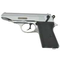 Сигнальный пистолет PP-S KURS (Walther PP) кал. 5,5 мм под 10ТК, хром Сигнальный пистолет PP-S KURS (Walther PP) кал. 5,5 мм под 10ТК, хром